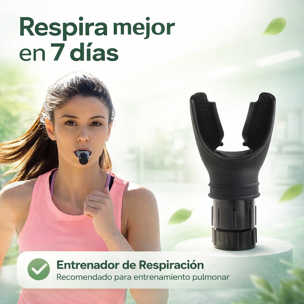 Eleva tu rendimiento, transforma tu bienestar con el entrenador de Respiración